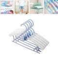 5 Pieces Kids Clothes Hangers Space Saving Laundry Infant Pant Hanger Windproof Extendable Baby Hangers for Closet Baby Boys Girls Toddlers. 
