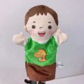 25cm Kids Plush Finger Hand Puppet Popular Activity Boy Girl Role Play Bedtime Story Props Family Role Playing Toys Cute Doll. 
