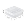 Fresh Cheese Box Versatile Block Flip Refrigerator Fruit Sealed Keeping Fresh-keeping Box for Kitchen Home Restaurant Food storage Cooking assistant. 