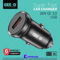 GEEOO CC12 USB-A Super Fast Car Charger 18 watt. 