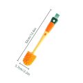 4 In 1 Multifunctional Cleaning Brush Long Handle Household Upgrade Cup Brush Creative Carrot Cup Cleaning Brush Baby Bottle Nipple Brush Cleaning Tools. 