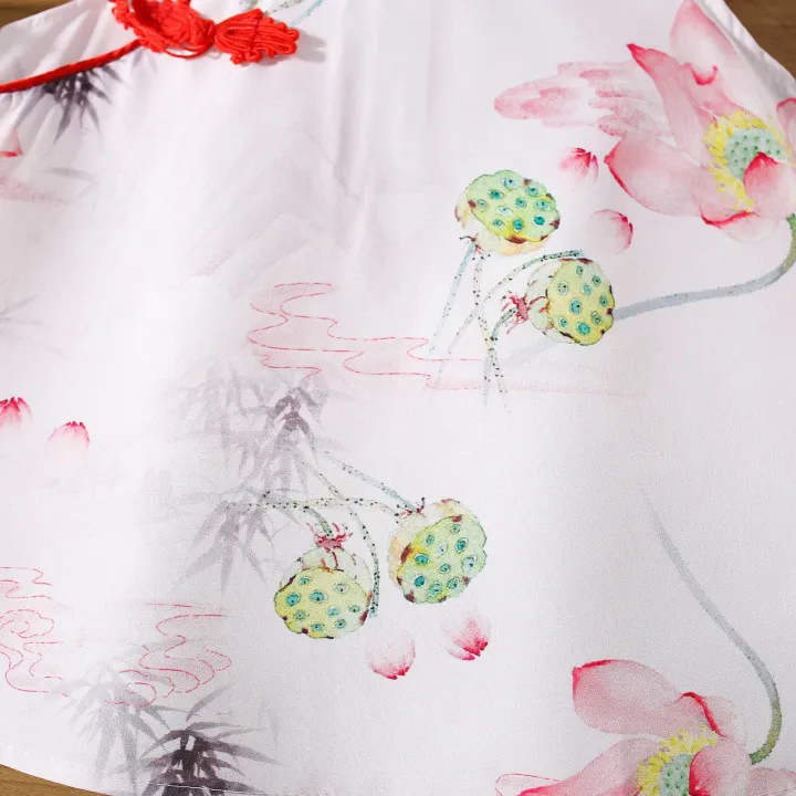 (0-3%20Years%20Old%20Baby%20Girls)%20New%20Summer%20Baby%20Girls%20Dress%20Small%20Flying%20Sleeve%20Cheongsam%20Chinese%20Style%20Hand-Painted%20Wind%20Animal%20Sweet%20Princess%20Dress%20-%20Image%206