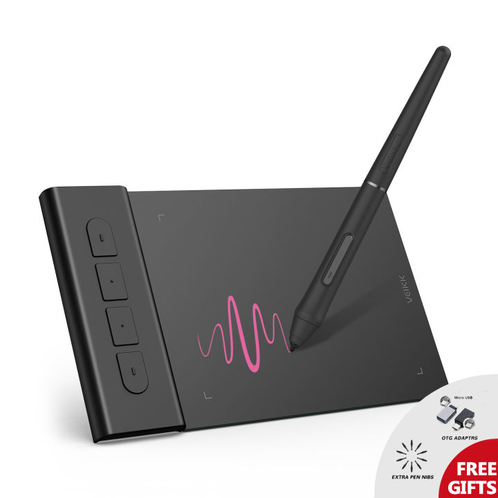 New VEIKK Creator Pop VK430 4x3 Inch Ultra-thin Portable OU! Tablet Digital Drawing Tablet Graphic Tablet with 8192 Level tylu and 4 Cutomized Expre Key