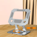360° Rotating Foldable Aluminum Tablet Stand Portable Adjustable and Ergonomic Holder.