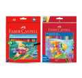Watercolor Long Pencils (incl. Brush) - 48 Pcs.