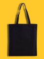 High Quality Canvas Fabric Top Handle Tote Bag with Zipper - Hand and Shoulder Bag. 