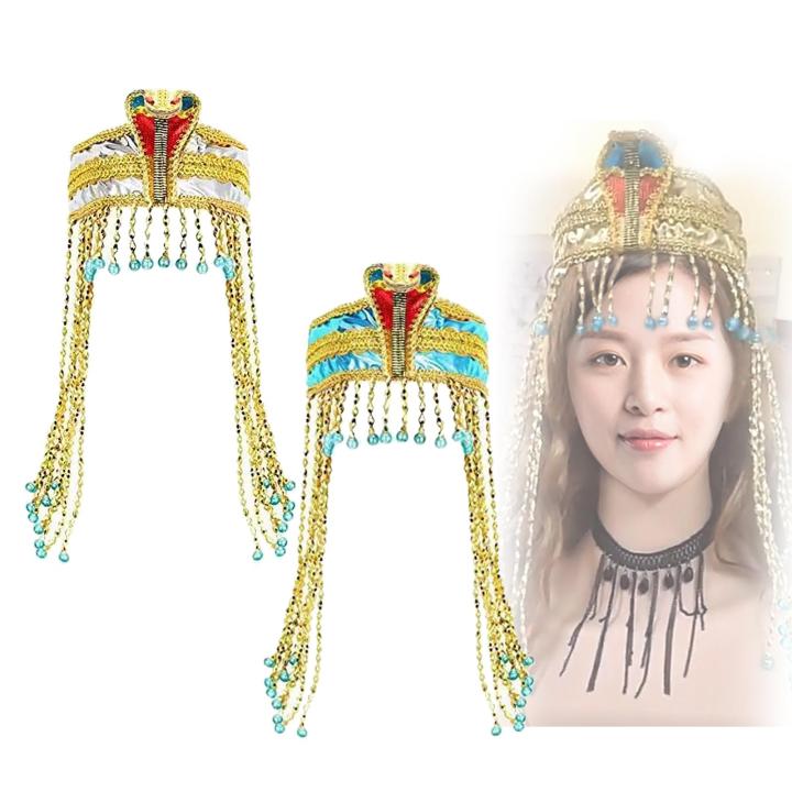 Happy%20night%20Egyptian%20Headpiece%20Beaded%20Tassel%20Headband%20Cosplay%20Egypt%20Queen%20Headdress%20Egyptian%20Costume%20Accessories%20for%20Holiday%20Photo%20Prop%20-%20Image%203