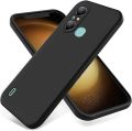 Itel A58 Silicone Soft Gel Rubber Slim Liquid Cover Shockproof Protective Anti-Scratch Phone Case.