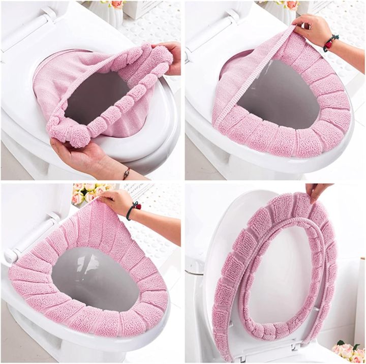 Toilet%20Seat%20Cover%20Closure%20Pad%20Washable%201%20Pcs%20-%20Image%203
