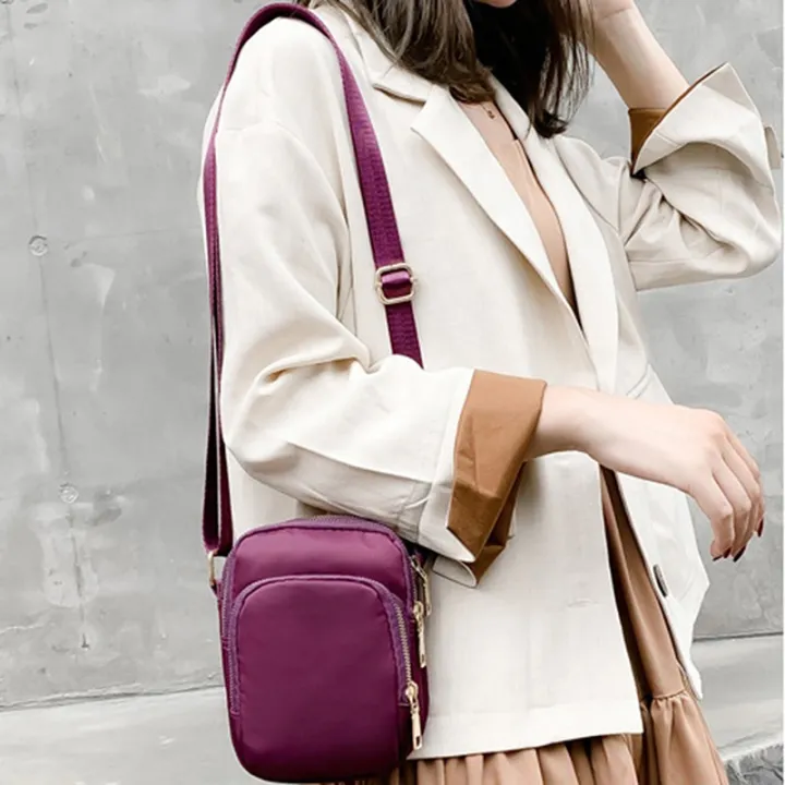 Women's%20Bag%20Waterproof%20Shoulder%20Bag%20Crossbody%20Zipper%20Mobile%20Phone%20Lady%20Female%20Multifunction%20Handbag%20Wrist%20Purse%20Womens'%20Pouch%20-%20Image%206