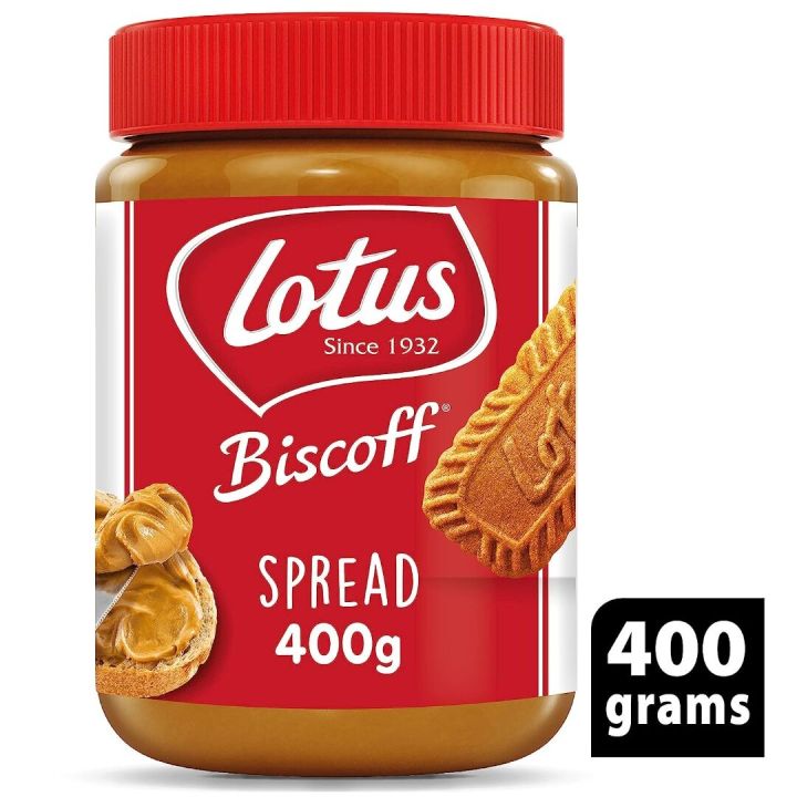 Lotus Biscoff Biscuit Butter Spread, Crispy, GMO Free + Vegan