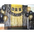 TOTEM Foil Fringe Curtain (1pc).