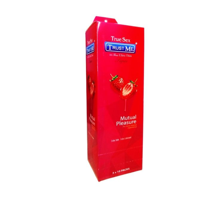 Trust Me Pink Condom 10 Pack(30pcs)