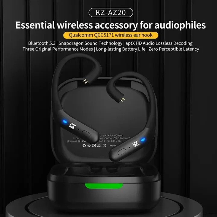 KZ%20AZ20%20Wireless%20Upgrade%20Ear%20Hook%20Cable%20C%20PIN%20Bluetooth-compatible%205.3%20Snapdragon%20Sound%20Technology%20aptX%20HD%20Audio%20-%20Image%206