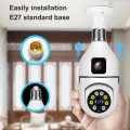 Motion detection Dual Lens and single lense 3 mega pixel V380 PTZ Bulb IP camera night vision home WIFI IP security camera.