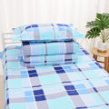 Spot Student Staff Dormitory Three-Piece Set School Bunk Three-Piece 100% Cotton Set Bed Sheet Duvet Cover Not Easy to Wear. 