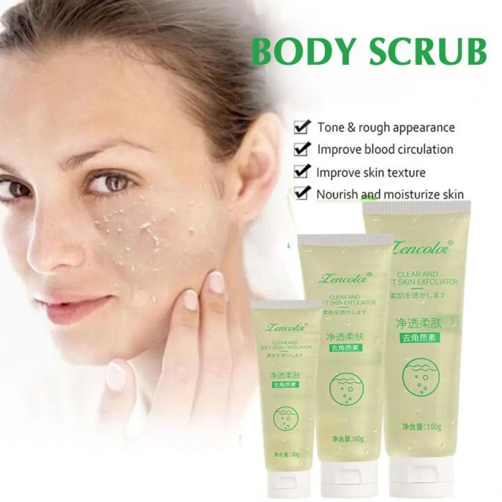 Aloe Vera Exfoliating Gel Peeling Whitening Moisturizing Beauty Care Products Repair Shrink Pores Improve Skin T7H2