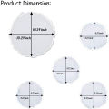 Individual Silicone Resin Molds, 1 Pcs Large Resin Tray Mold + 4 Pcs Coaster Molds, Tray Molds, Tray and Coaster Epoxy Molds Set.