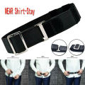 Unisex Adjustable Tuck Shirt-Stay Best Wrist Belt Holder Clothes Accessories. 