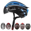 Mountain motorcycle helmet backlight magnetic Visor UV protection - silver. 