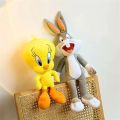 Looney Tunes Bugs Bunny Plush Toy Tweety Bird Lola Bunny Anime Cartoon Movie Plushies Stuffed Doll Toys Gift. 