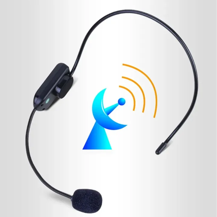 Radio%20FM%20Wireless%20Headset%20Microphone%20Handsfree%20Megaphone%20Mic%20for%20Loudspeaker%20for%20Amplifier%20Voice%20Speaker%20Teaching%20Tour%20Guide%20-%20Image%204