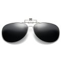 Polarized Sunglasses Lens clip on glasses Night Vision Yellow Aviation Metail Frame Women Men Sun Glasses with Clips Unise-x Clip. 