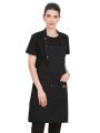 Comfortable Thin Kitchen Aprons for Woman Men Chef Work Apron for Grill Restaurant Bar Shop Cafes Beauty Nails Studios Uniform.
