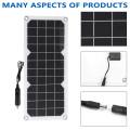 12V 30W Solar Panel Car Van Boat Caravan Trickle Portable Battery Charger Solar Charging Panel. 