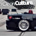 Issued Reflective Stickers CleanCulture Modified Car HF Triangle Window Front Rear Windshield. 
