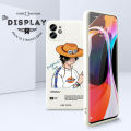 FINDWORLD for Infinix Note 11/Note 12 G88/X663 Mobile Cover Cartoon Anime One-Piece Side Design Edge Pattern Silicone Full Camera Protect Case. 