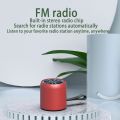 ANGUSEN M9 Metal Body Bluetooth, SD Card & FM Radio Supported Shake Wireless Speaker - Random Color. 