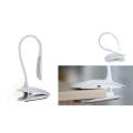 Remax RT-E195 Dawn Folding USB Table Clip-Stand Led Light Lamp with Rechargeable Battery 3 bright levels White. 