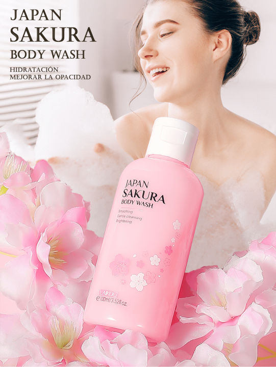 LAIKOU%20Japan%20Sakura%20Body%20Wash%20100ml%20-%20Moisturize,%20Brighten%20-%20Image%202