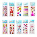Sticker for kids-10 pata/3D Cartoon Anime Princess Sticker for Kids Notebook Stickers DIY Scrapboo.