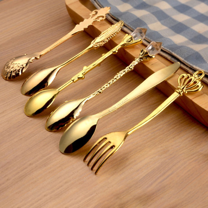 6Pcs%20Mini%20Royal%20Style%20Spoons%20%20Vintage%20Metal%20Carved%20Dessert%20Cutlery%20s%20-%20Image%203