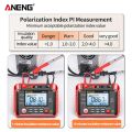 ANENG MH12 Digital Megohmmeter Meters Insulation Earth Resistance Meter Tester Cable High Voltage Voltmeter Resistor Meter Tool. 