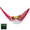 Handmade Nylon Yarn Dolna Hammock – 7.5+ Feet, Multicolor, 90kg+ Capacity for Home & Garden. 