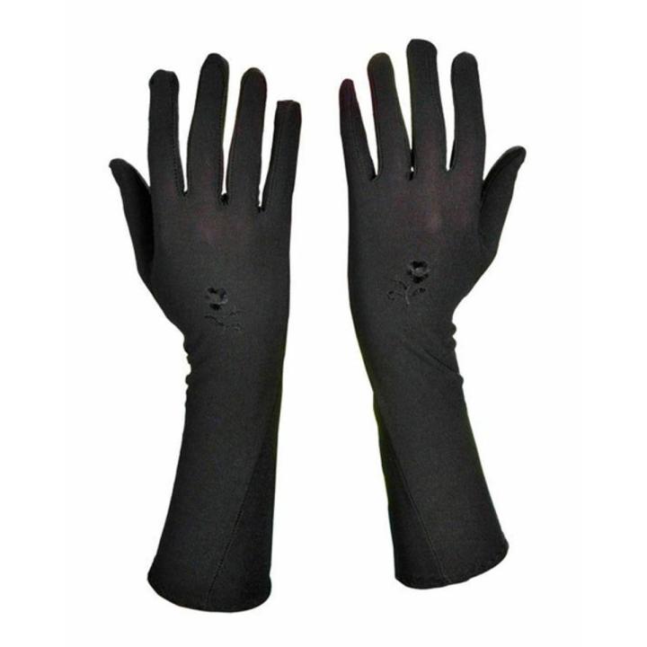 Hand socks for women Muslim hijab gloves and hat muja for girls black colour