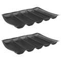 Silicone 5 Indents Reusable Silform/Bread Mould Baking Form.