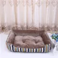 4 Size Choice Pet Supplies Washable Resist Dirty and Bit Canvas Pet Pad Cat Dog Puppy Mat Bed70CM Khaki - 70cm {Khaki}. 