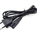 2 Pin Adapter Power Cable AC Cord 220V 6A 1Meter. 
