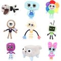 Dandy's World Plush Horror Game Dandy World Scrap Soft Stuffed Plush Toy Cute Boxten Poppys Plushie Pillow Dolls For Kids Gifts. 