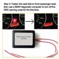 Passenger Seat Occupancy Mat Bypass Airbag Sensor Emulator For BMW Models E60 E90 X6 X5 All Series (1997-2010).