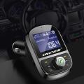 HY29 Bluetooth FM Tran_s_mitter Car MP3 Player 3.1A USB Charger Support EQ Setting Voltmeter TF Card U Disk AUX Out. 