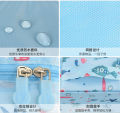 Cosmetic bag high value square bag portable hand-held toiletry bag travel storage waterproof storage bag large capacity. 