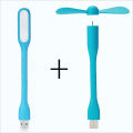 USB Fan and Light Combo for Notebook Laptop Or Power Bank.