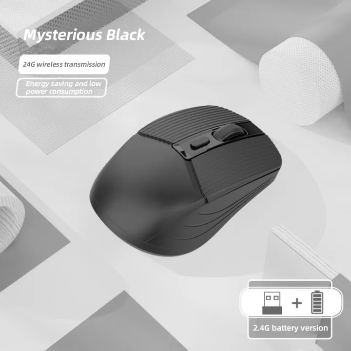 HXSJ%20Tablet%20Laptop%20Mice%20White%20Wir-eless%20Mouse%20Portable%20Pc%20Mouse%20-%20Image%208