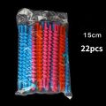 【NEW】 22Pcs Spiral Plastic Perm Stick Women Magic Curly Hair Roller Cold Perm Bar Hair Curler Barber Professional Hairdressing Tool. 