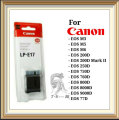 Canon LP-E17 DSLR Camera Battery For 200d 750d 760d 77d 800d 250d High Quality Lithium Battery. 